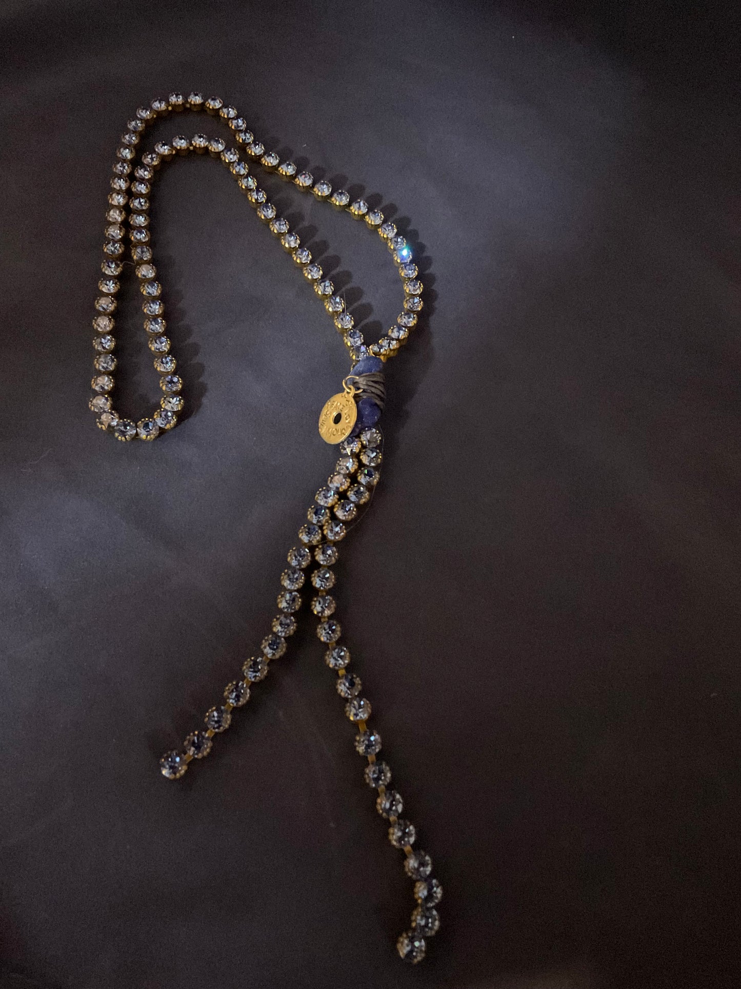 Austrian Crystal Lariat Necklaces