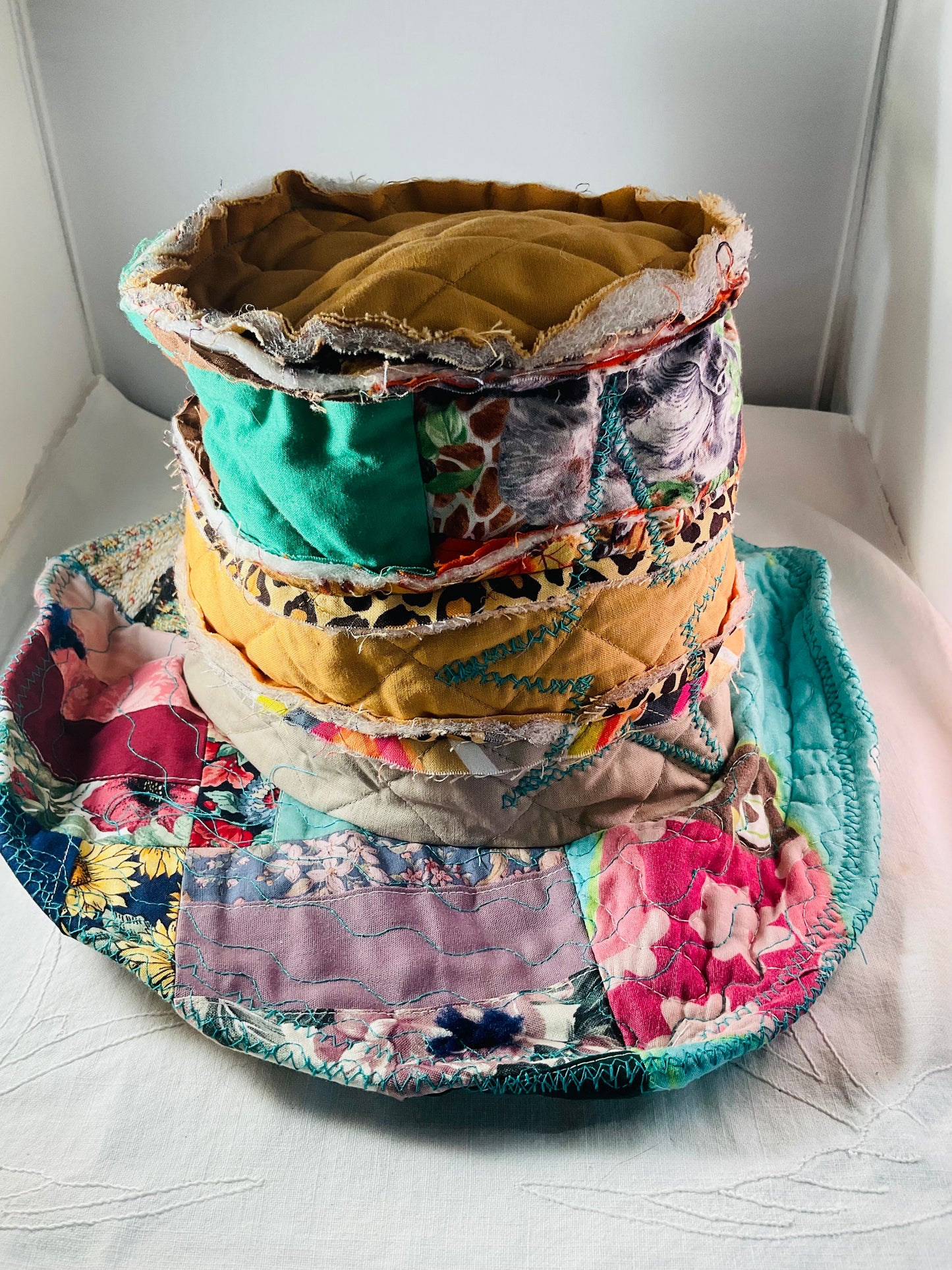 Dorothy Jean Hat 21 1/2" inside seam REVERSIBLE