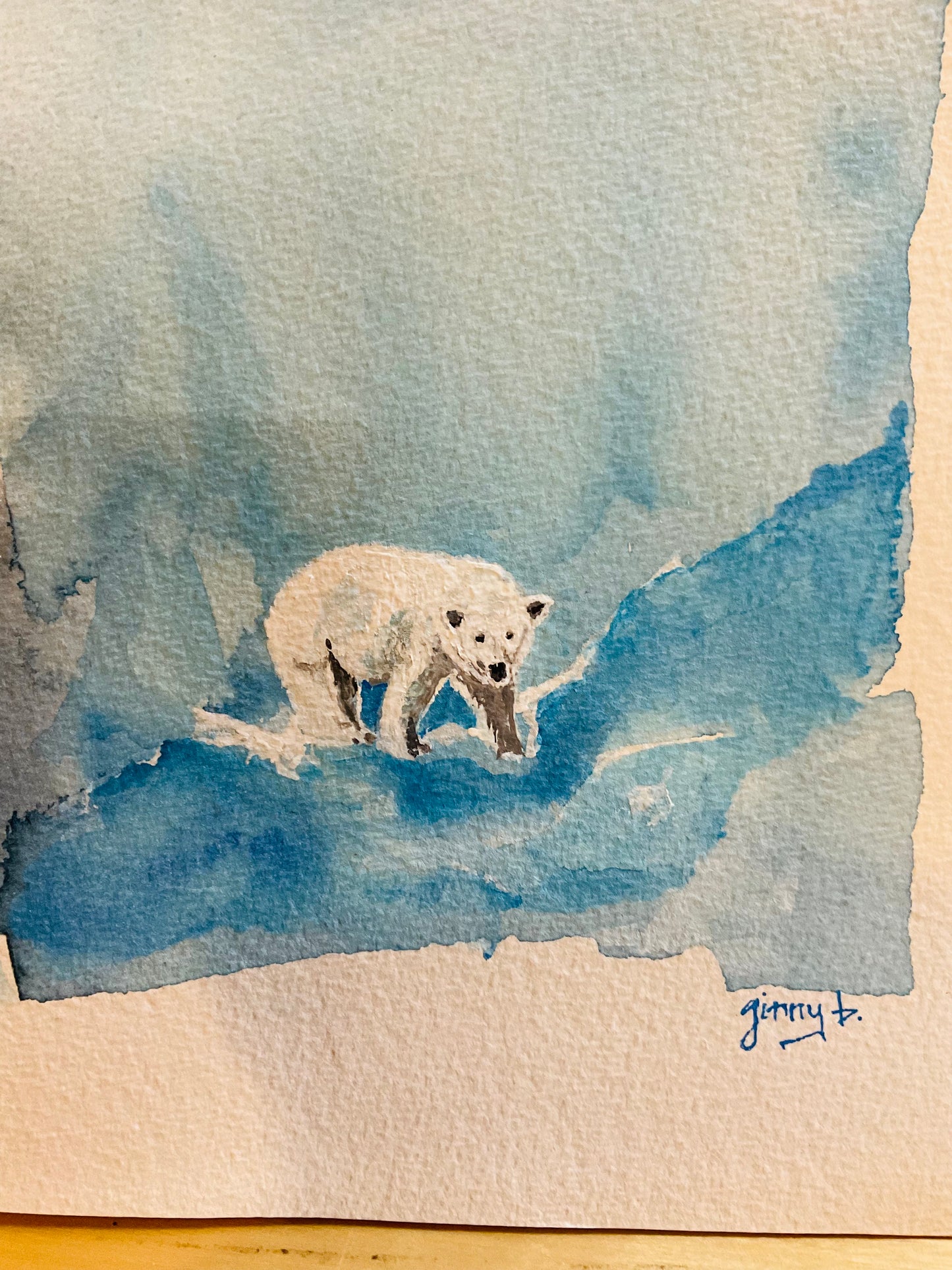 Chillin' - Watercolor Painting