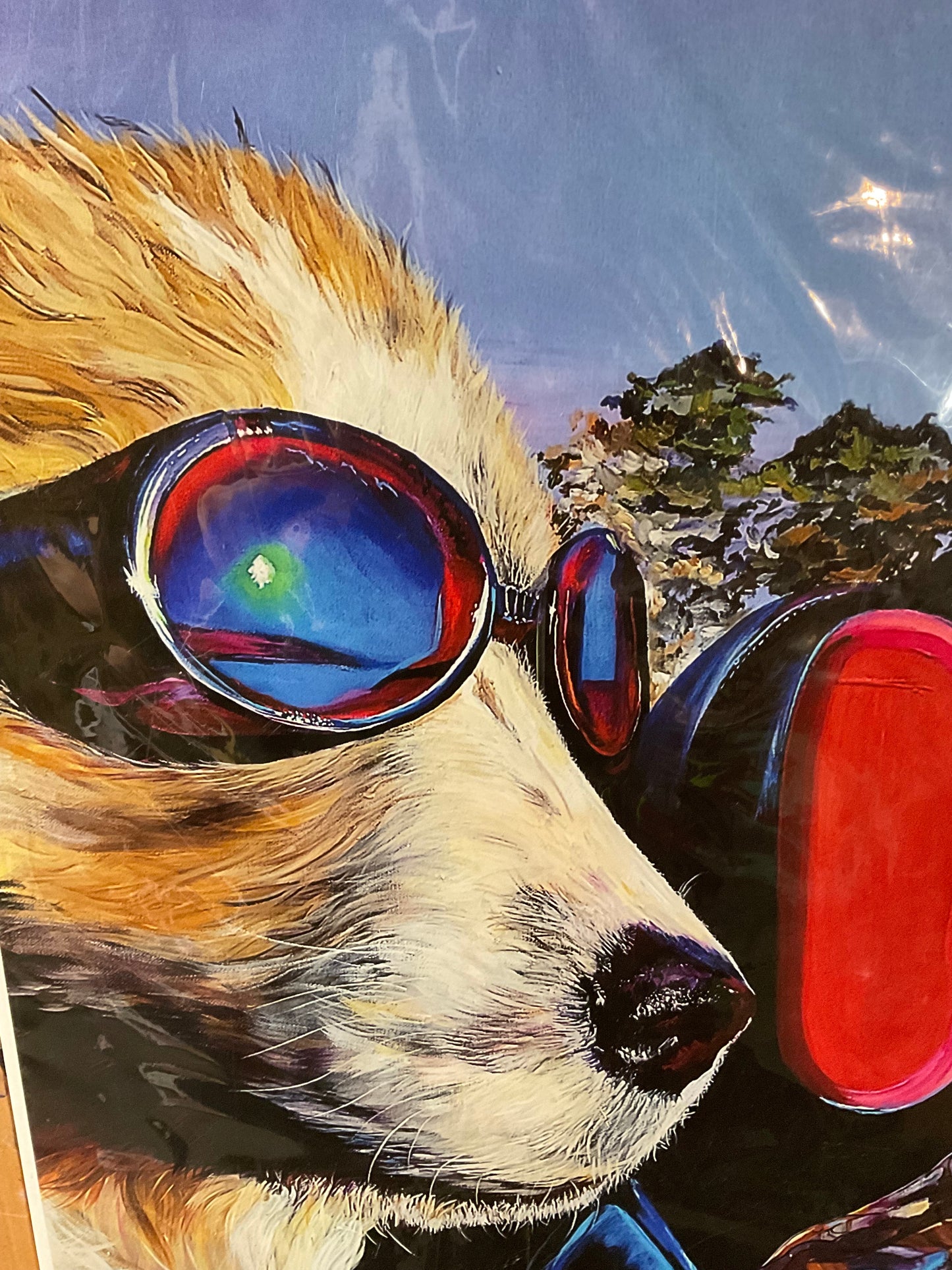 Waylon Living His Best Life - Dog Art Print