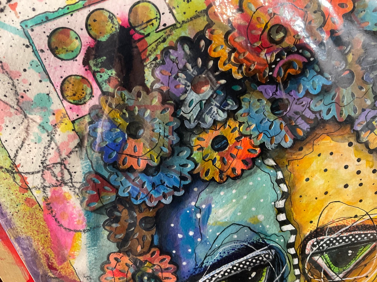 "What's It All About Alfie?" - Mixed Media Portrait