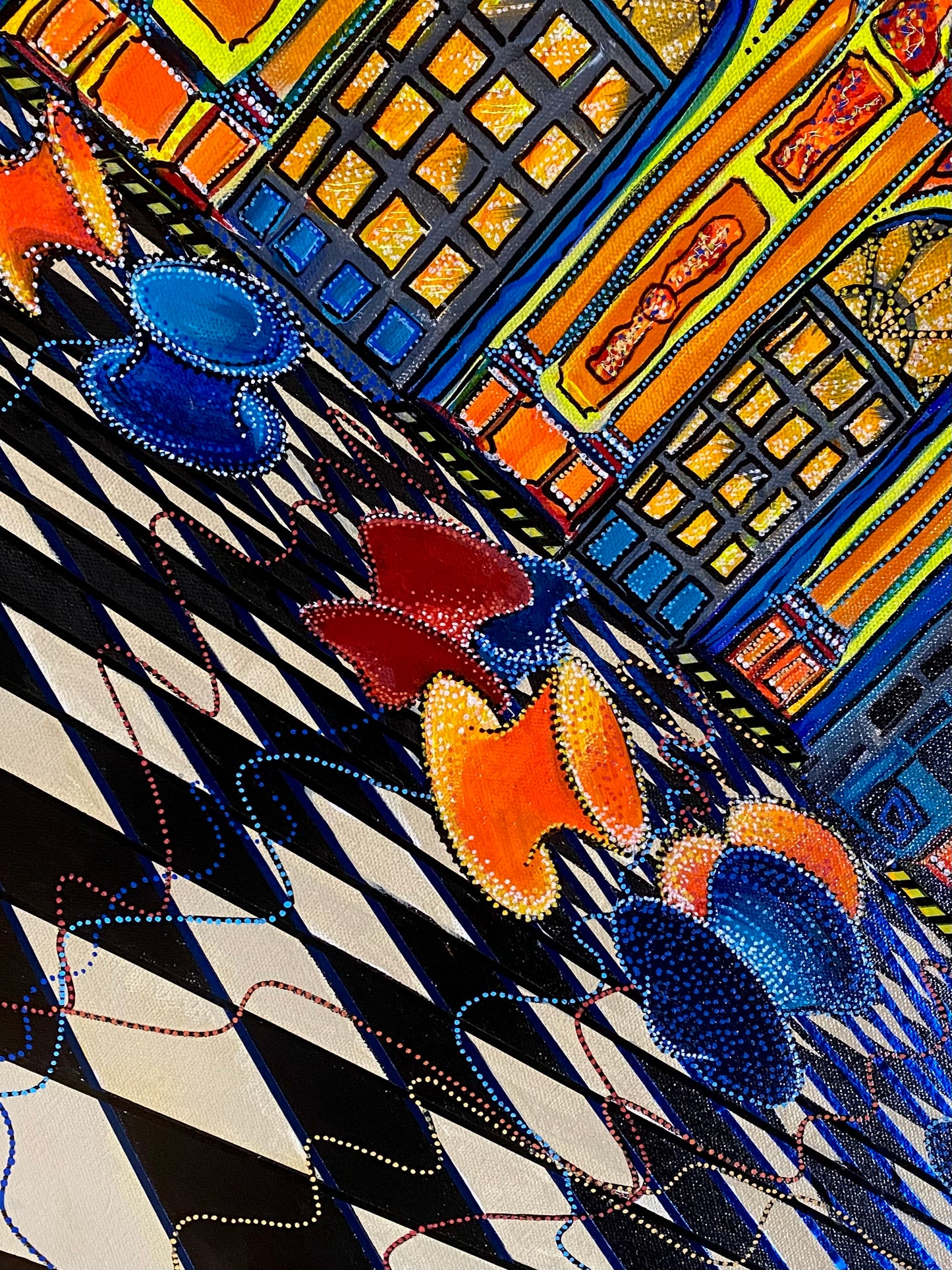 Painting - Art Museum in Lima Peru - Local Pickup only