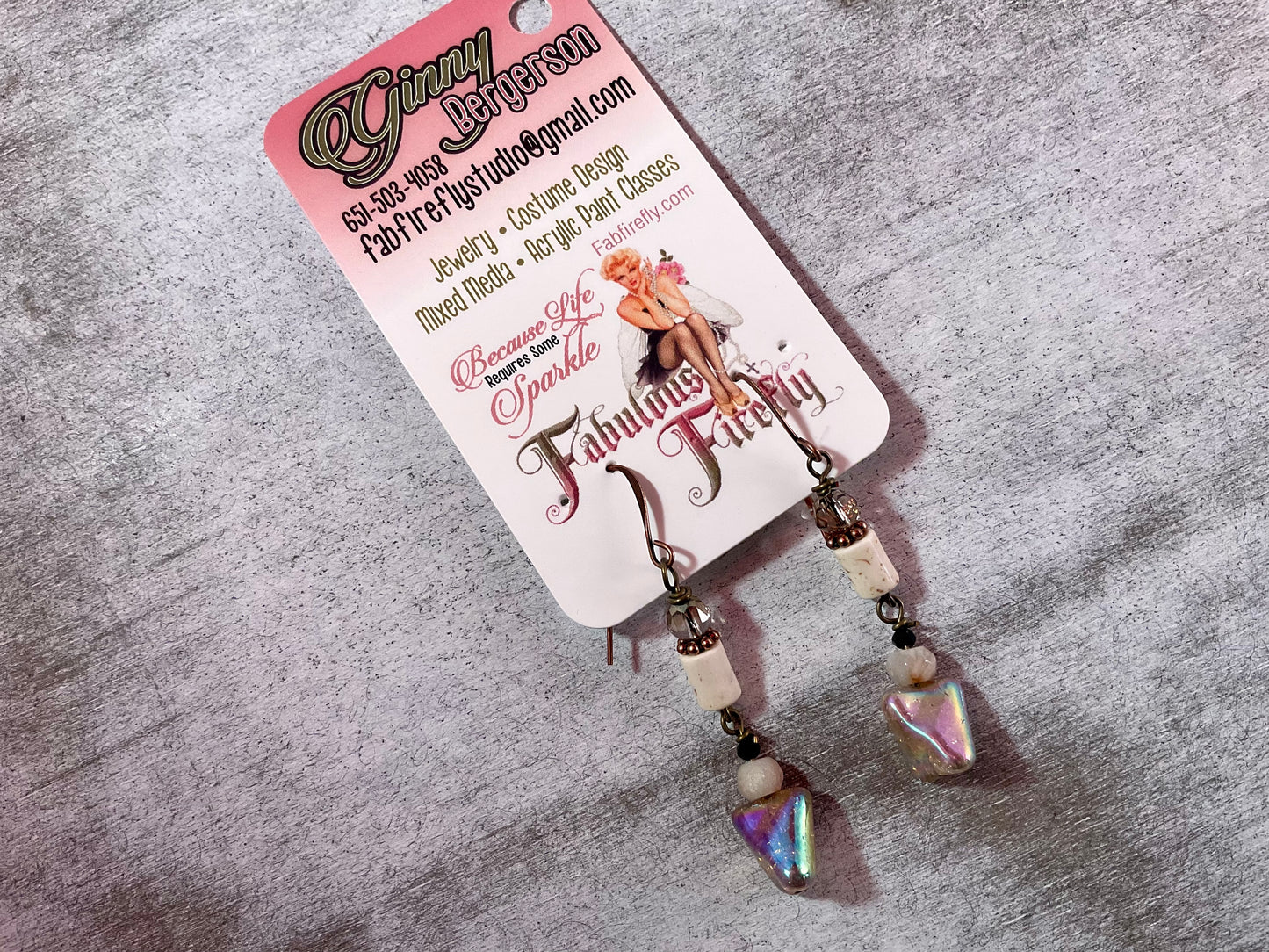 Aurora Whisper Crystal Drop Earrings