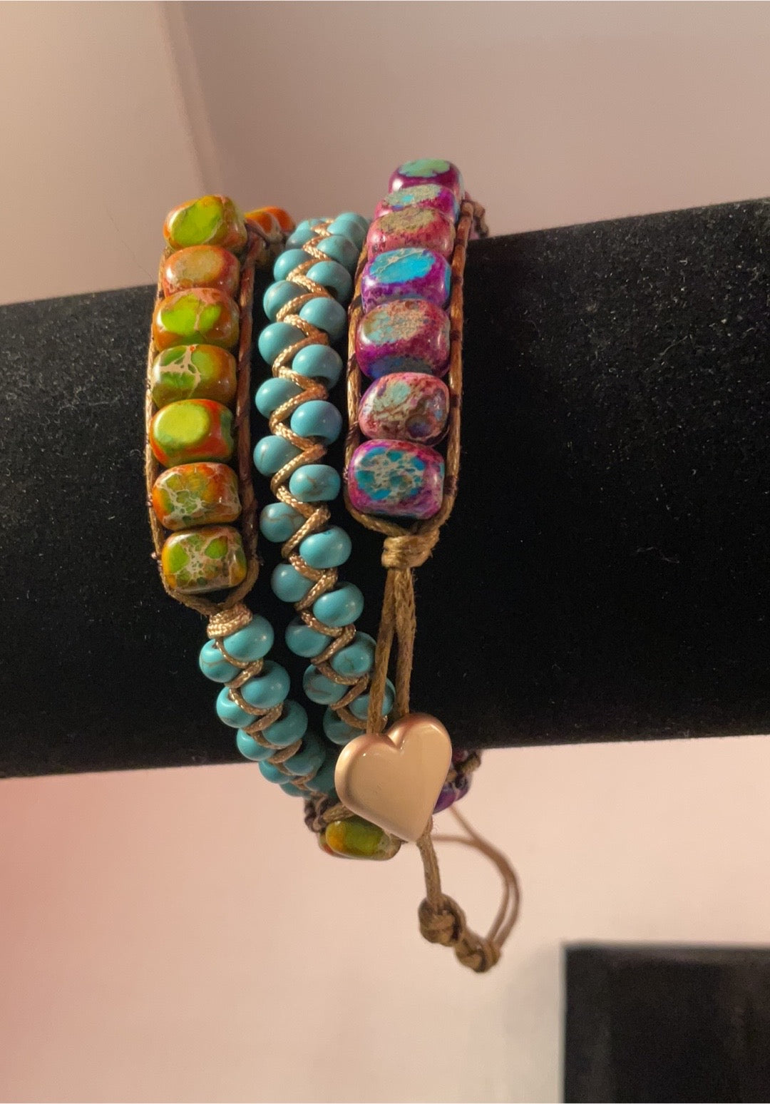Boho Beaded Wrap Bracelets – Colorful Leather Multi-Wrap Bracelet Collection