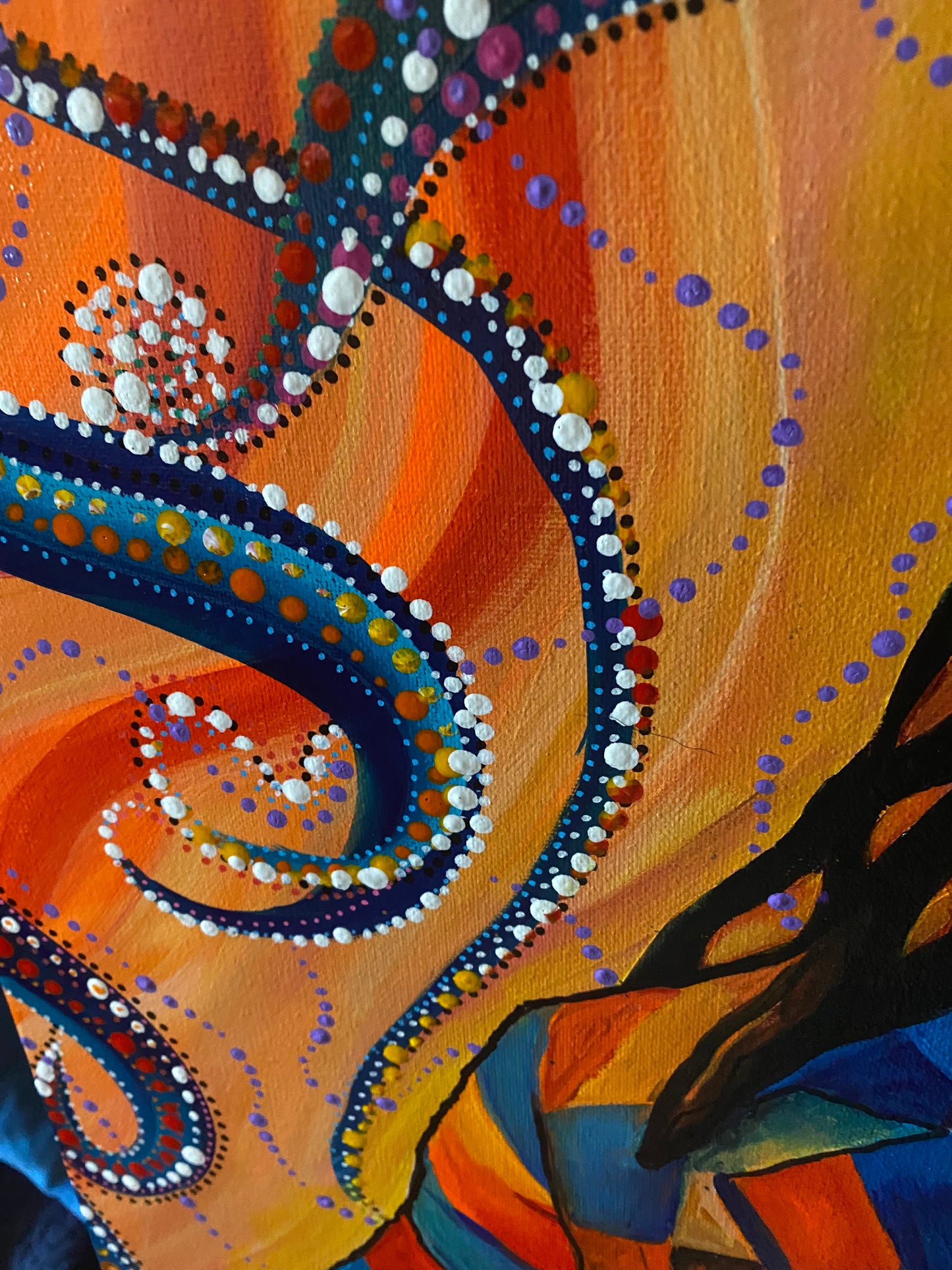 Painting - Pure Swagger Acrylic painting Local Pickup only