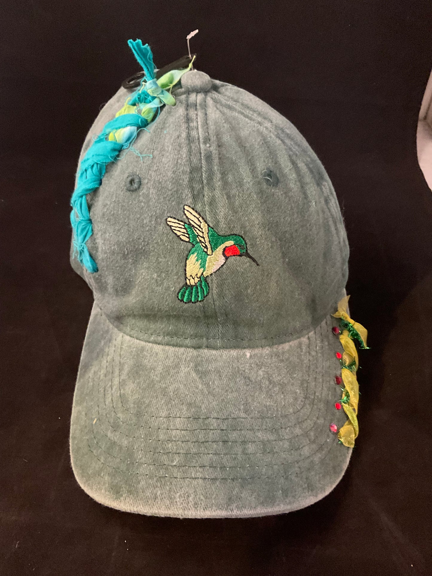 Boho Embroidered Baseball Hats | One-of-a-Kind Handcrafted Caps