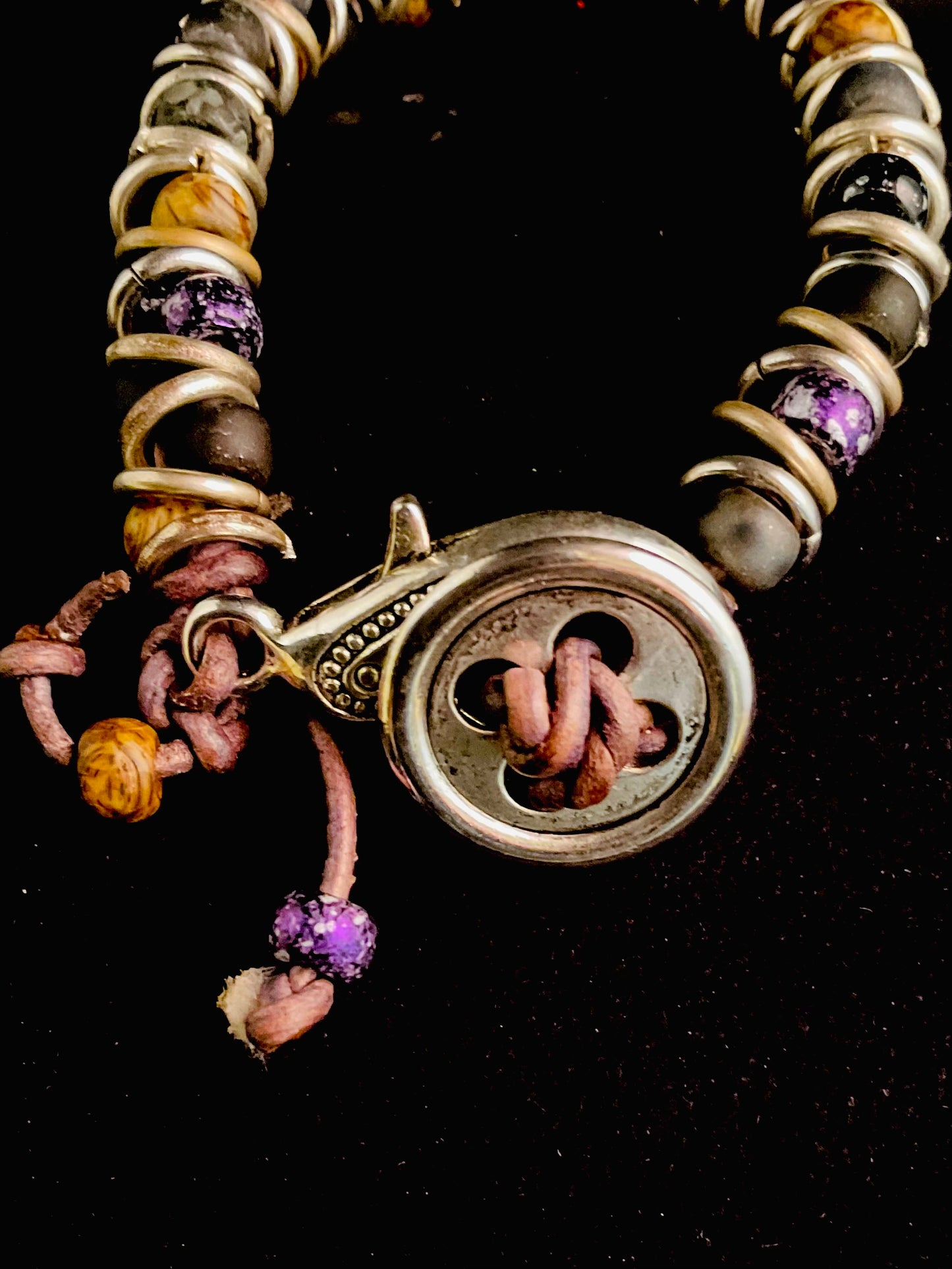 Bracelet - Rings of Crystal Fire