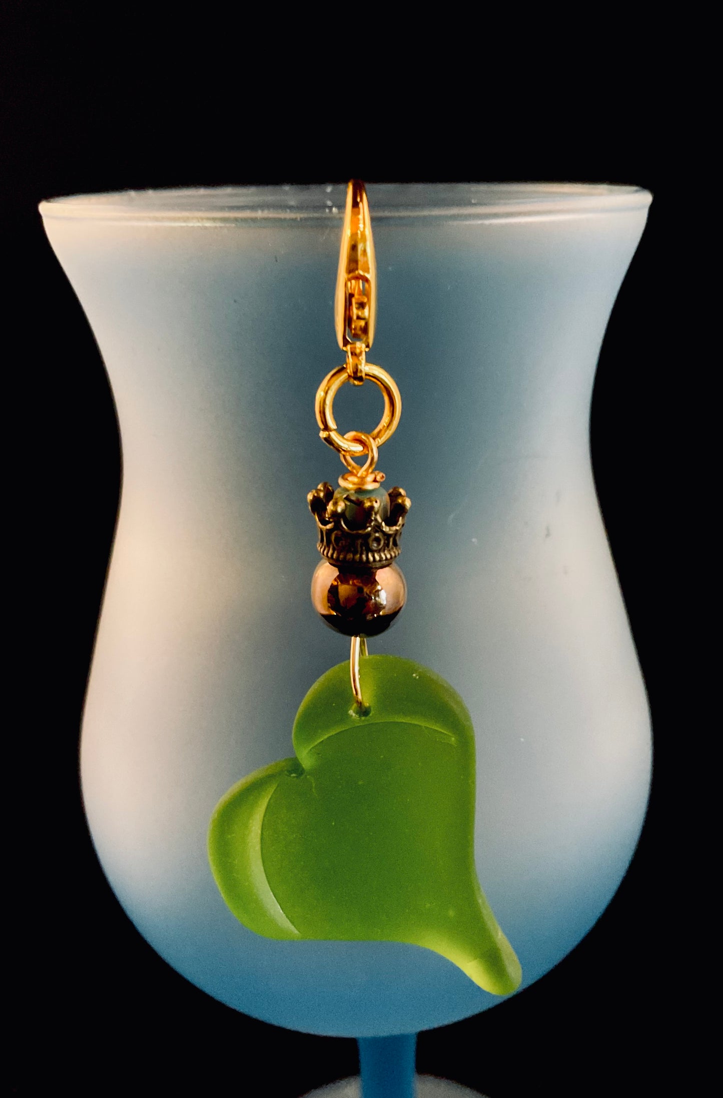 Pendant - Beach Glass Hearts!