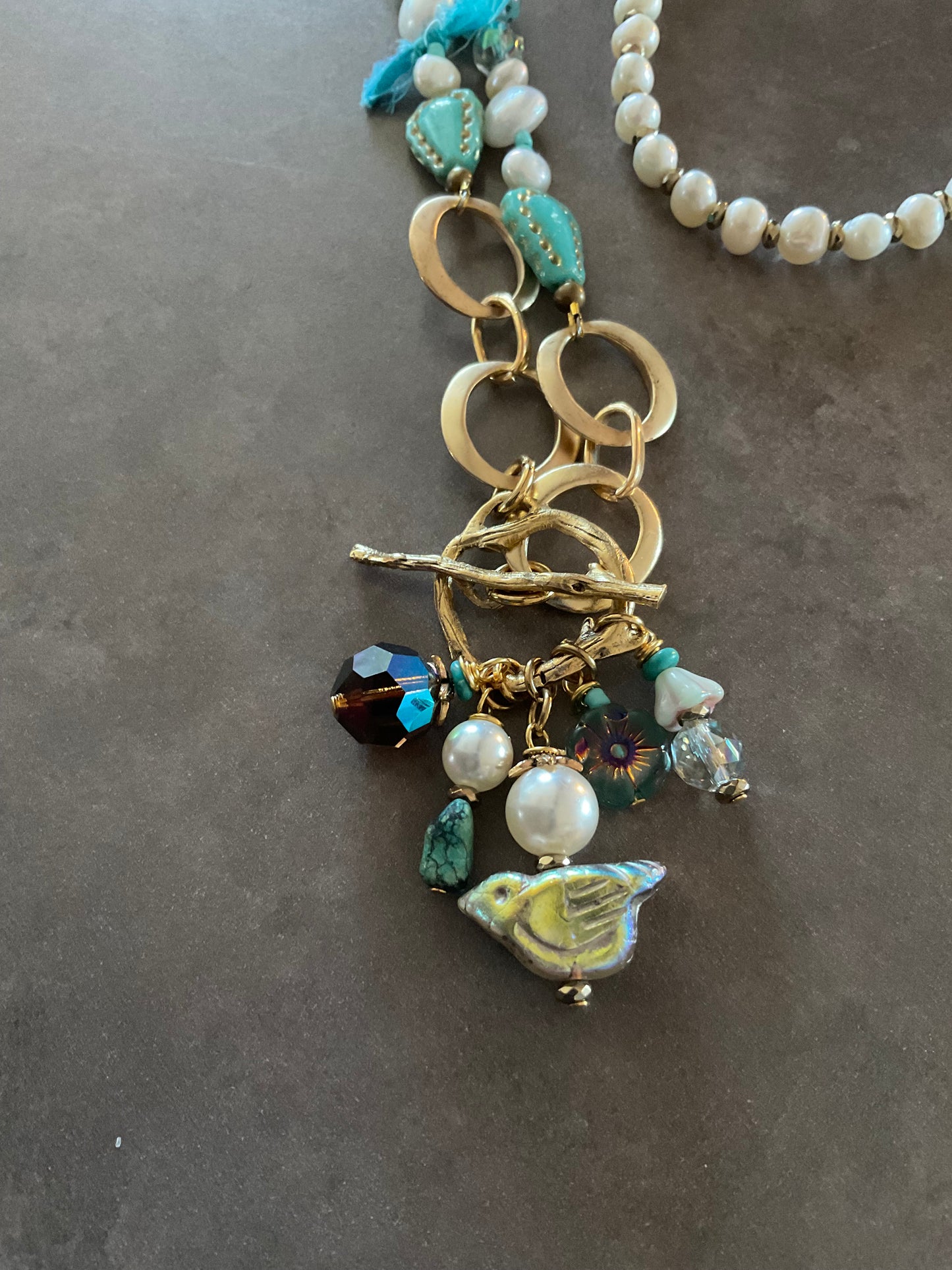 Necklace - Charmed I'm Sure Lariat