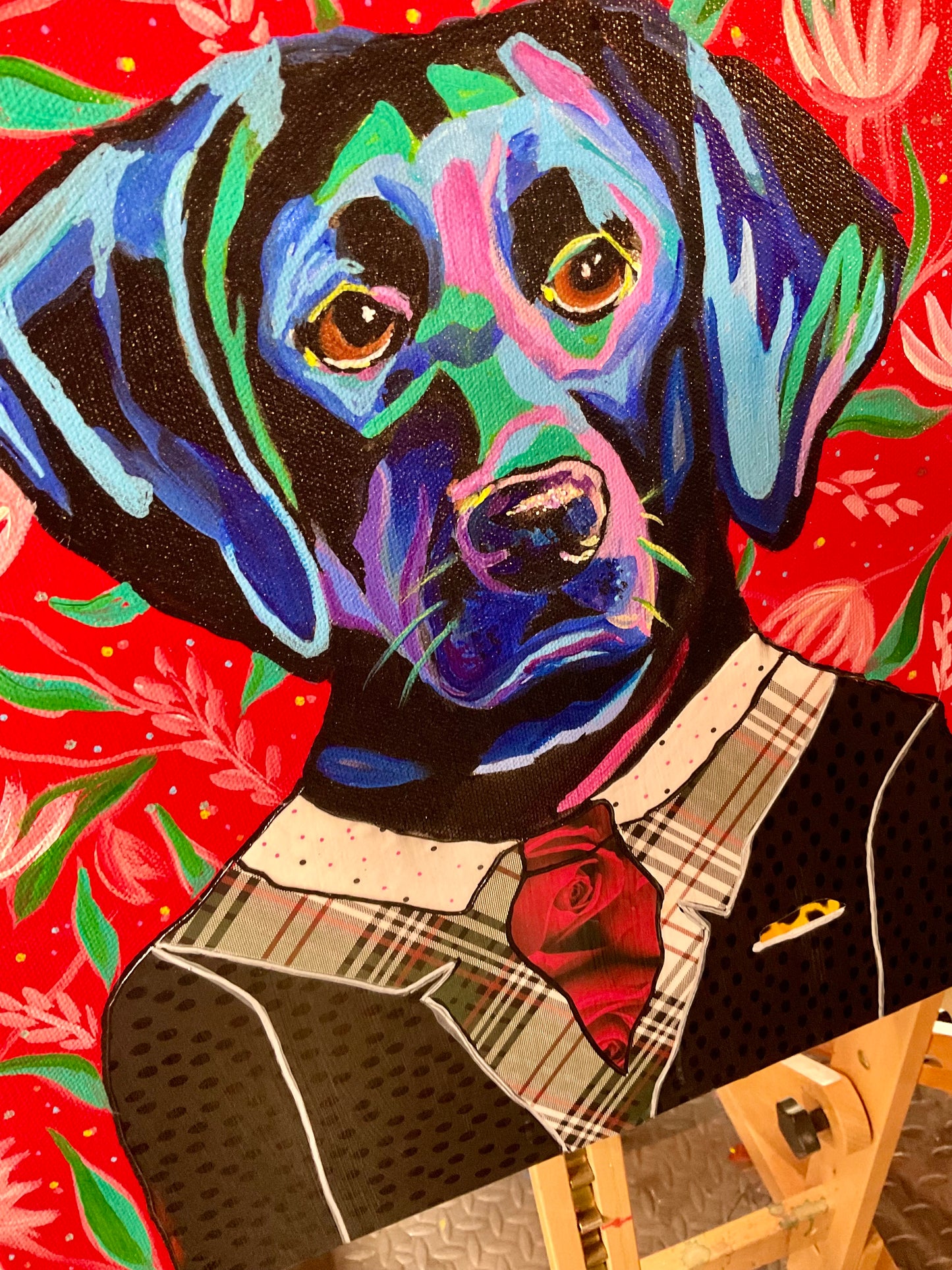 Painting - Henrietta Barkington, Lady of the Manor