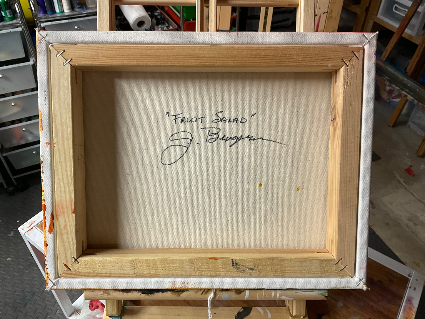 Fruit Salad acrylic painting