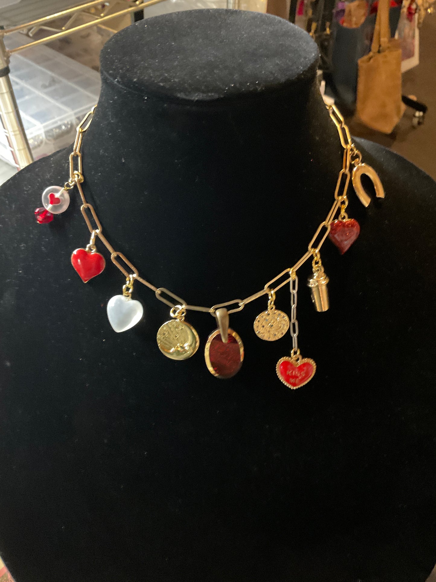 Lucky in Love & Latte Layers Necklace