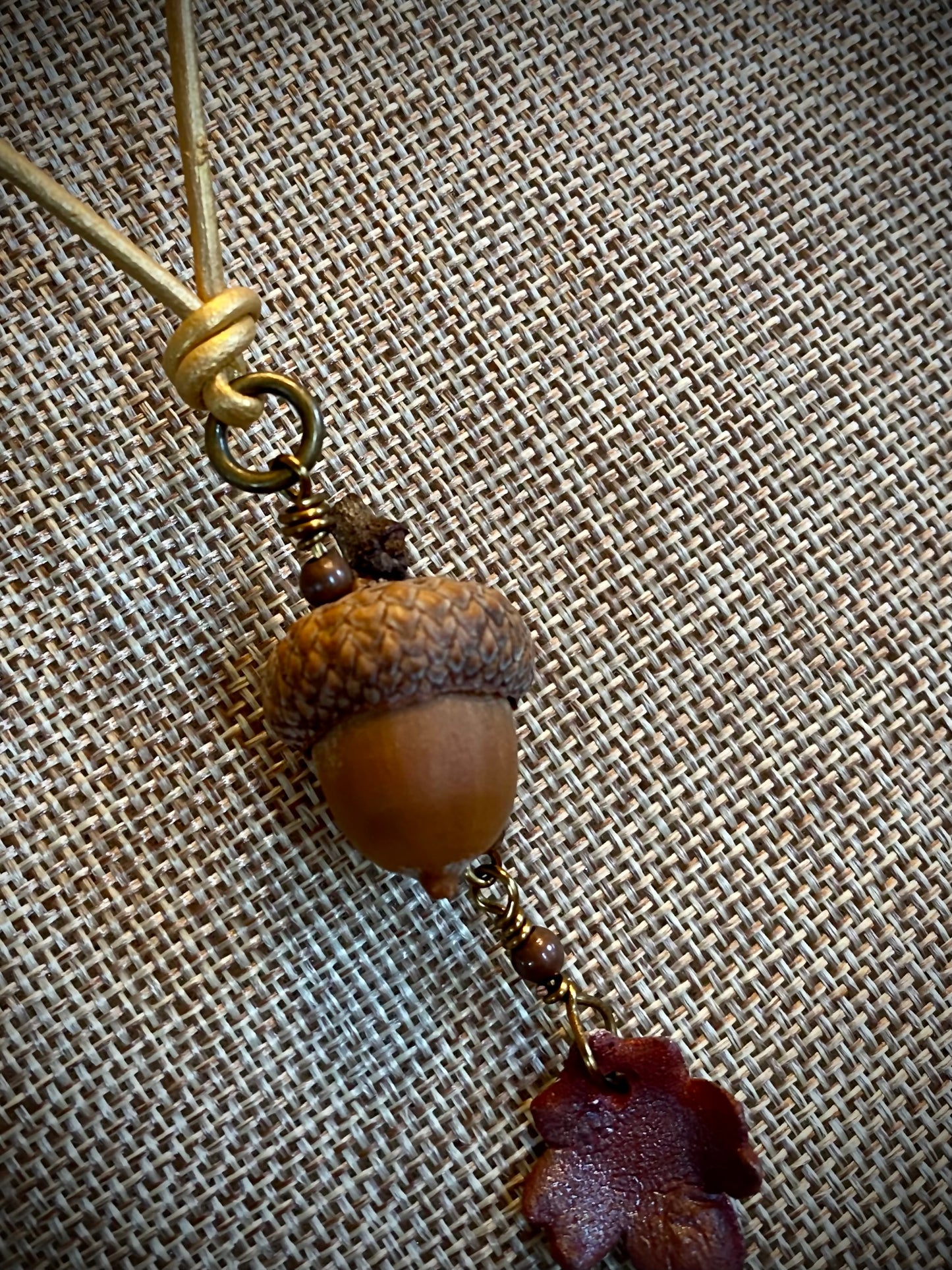 Acorn Nut Necklace