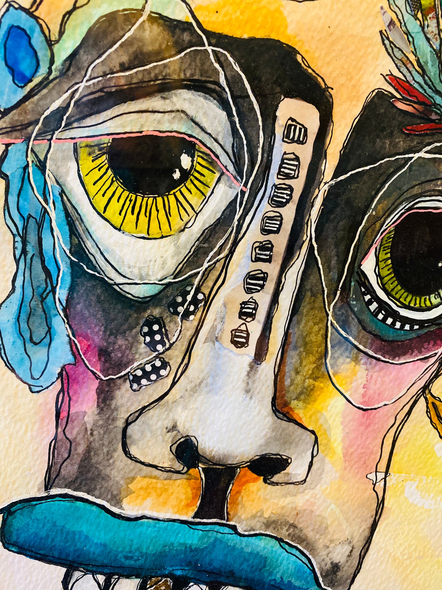 Painting - Birdbrain