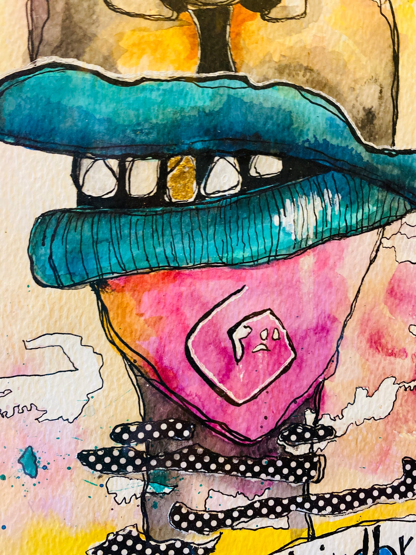 Painting - Birdbrain