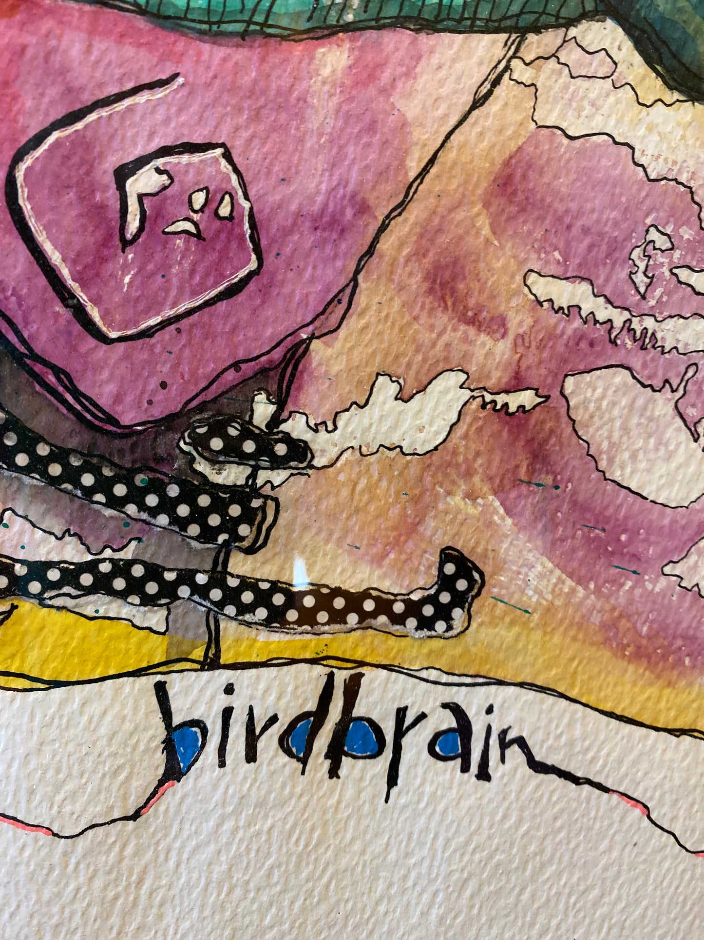 Painting - Birdbrain