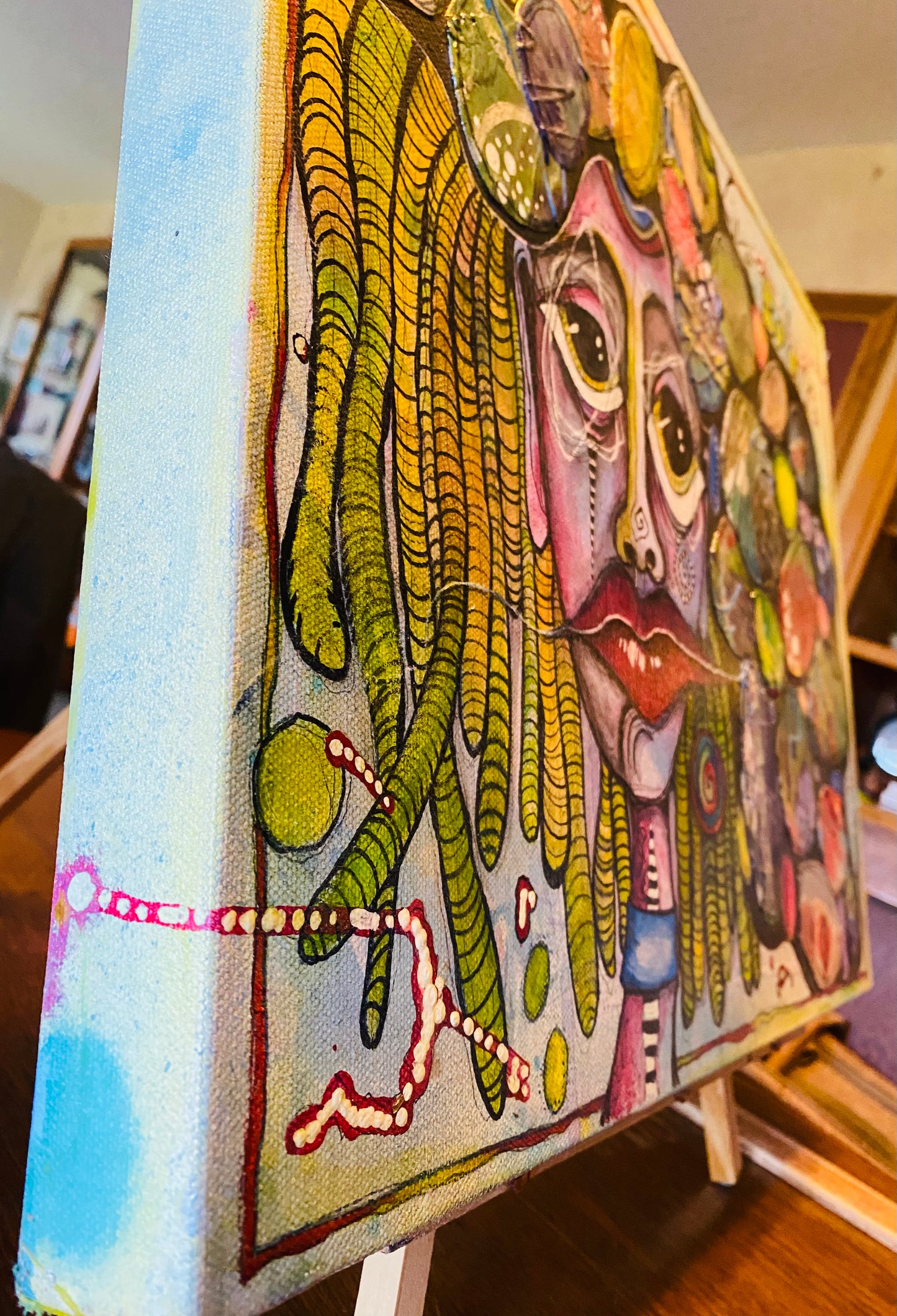 Painting - LIVE BOLDLY