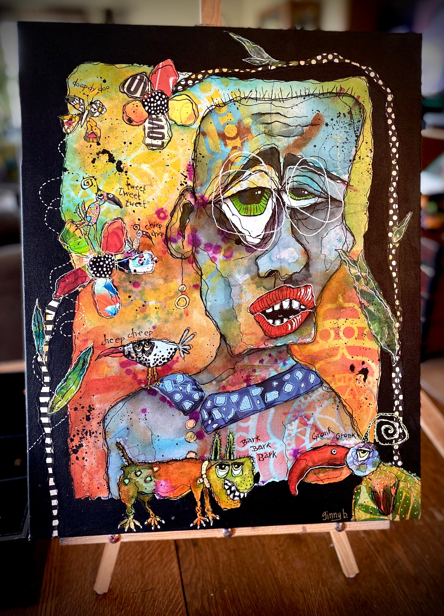 Painting - BARK BARK BARK