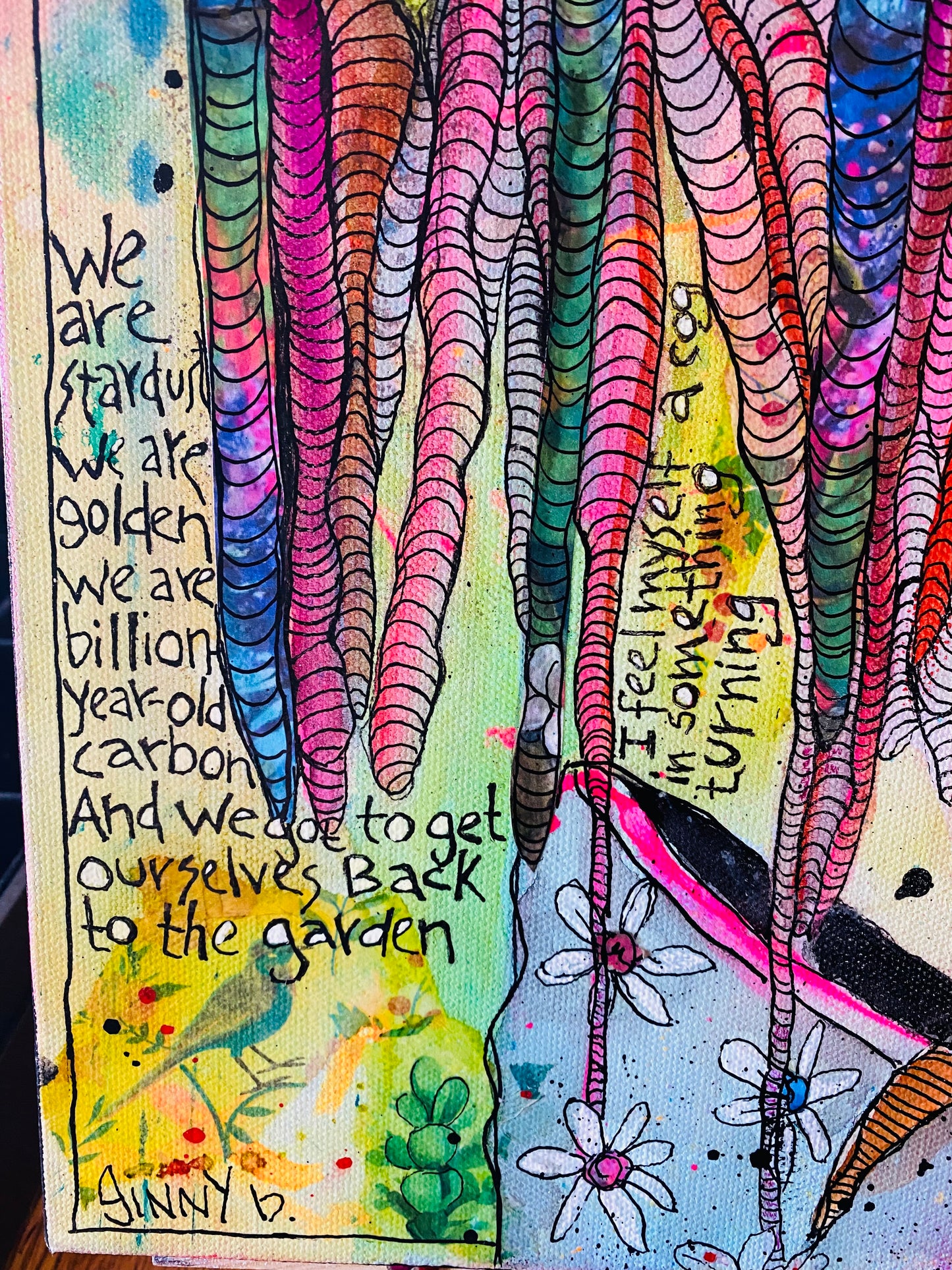 Painting - WOODSTOCK