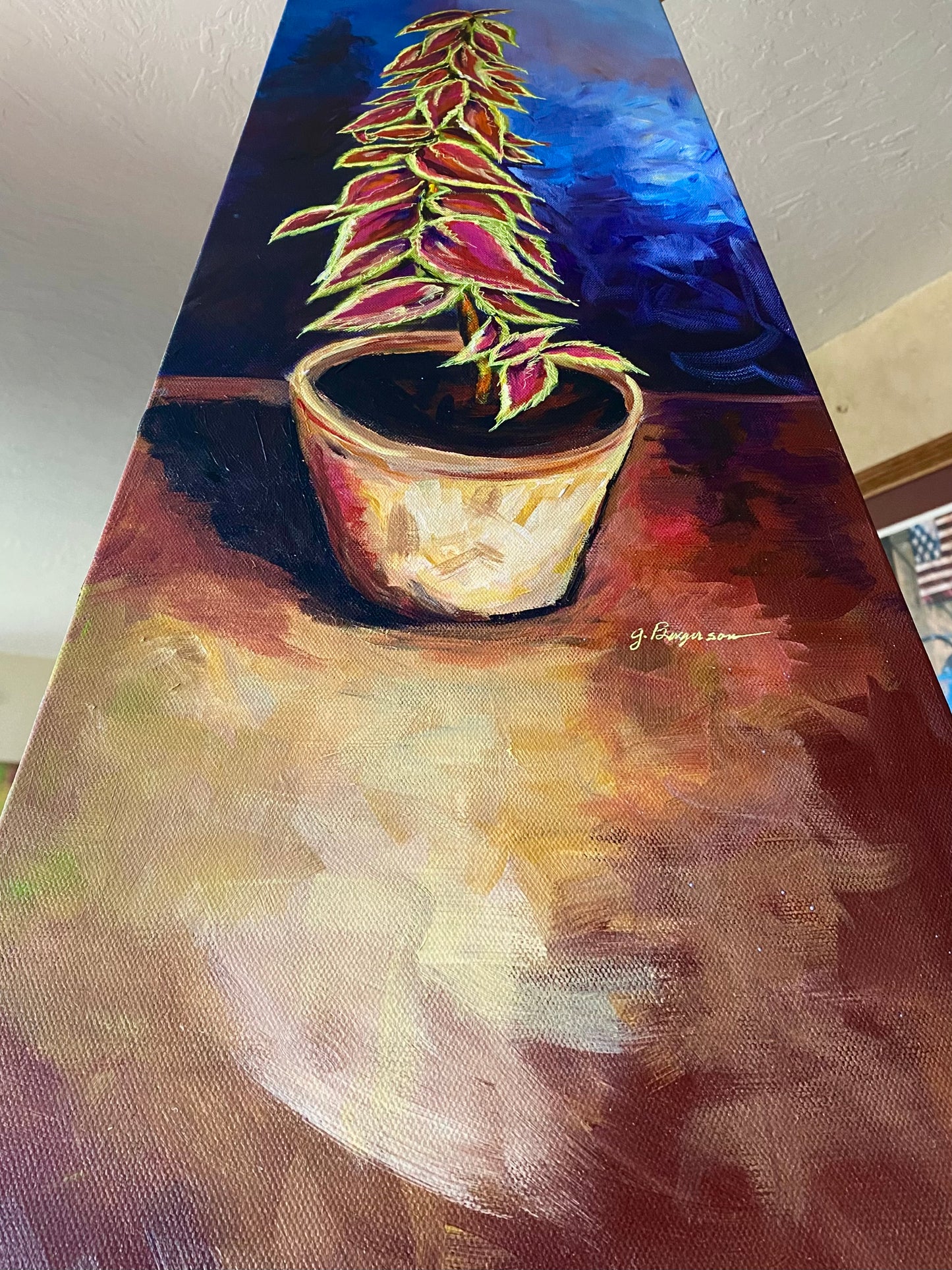 Painting - COLEUS PLANT