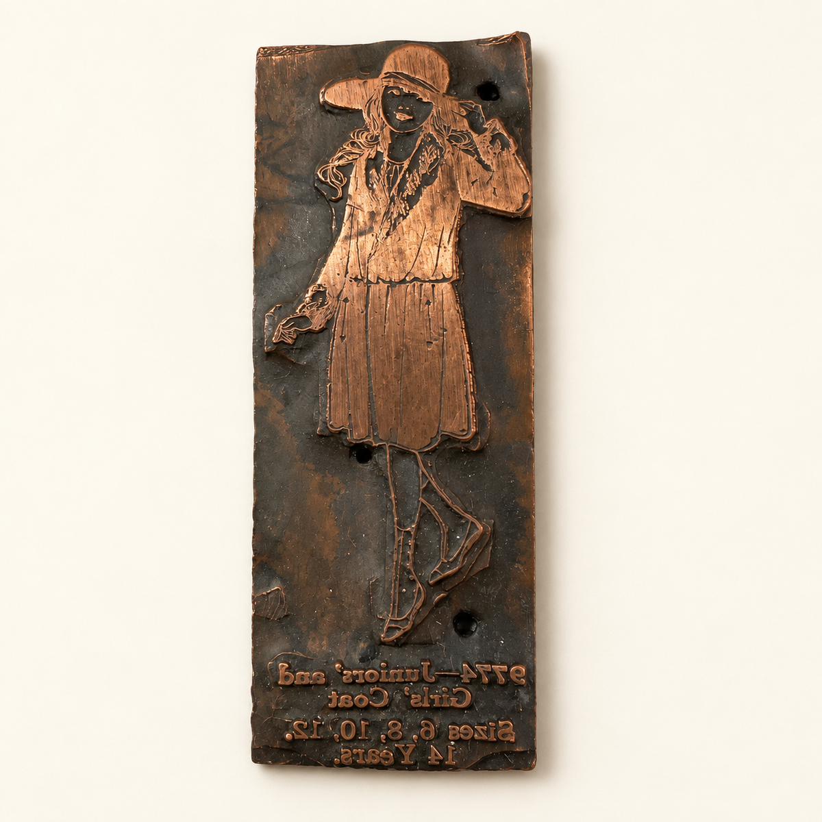 Vintage Fashion & Shoe Printing Plates | Five Designs