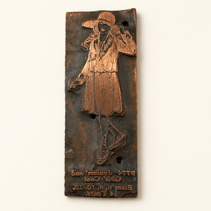 Vintage Fashion & Shoe Printing Plates | Five Designs