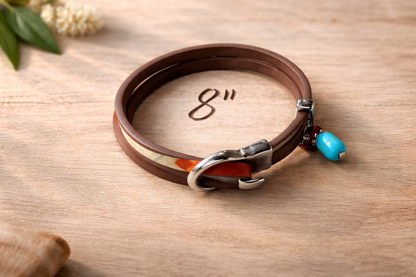 Desert Sunset Wrap Bracelet - 8"