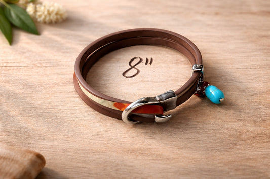 Desert Sunset Wrap Bracelet - 8"