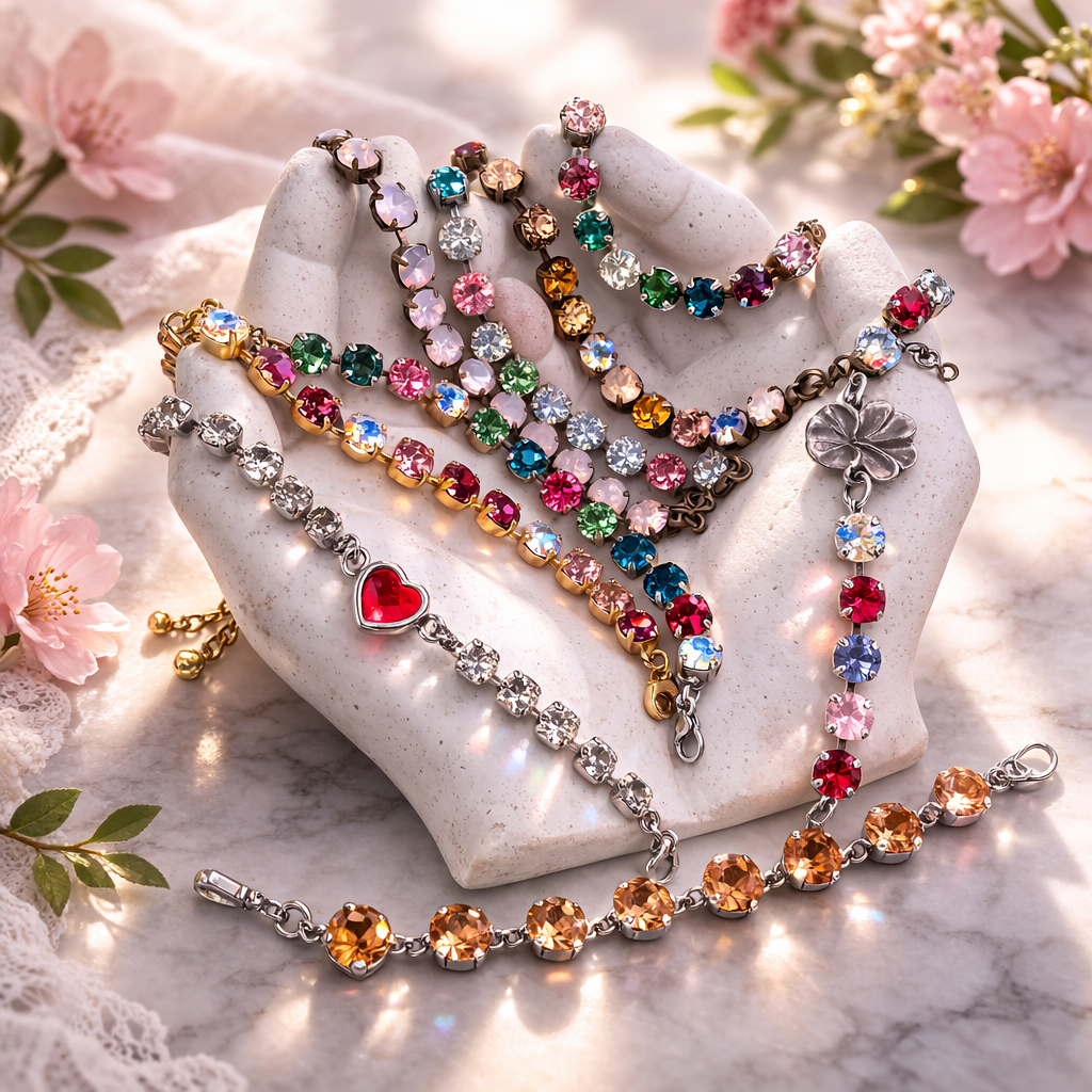 Swaroski Crystal Bracelets – Brilliant Sparkle Collection