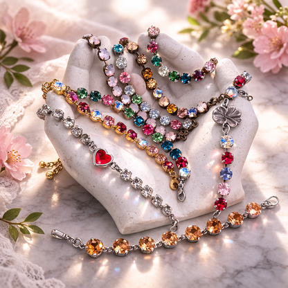 Swaroski Crystal Bracelets – Brilliant Sparkle Collection