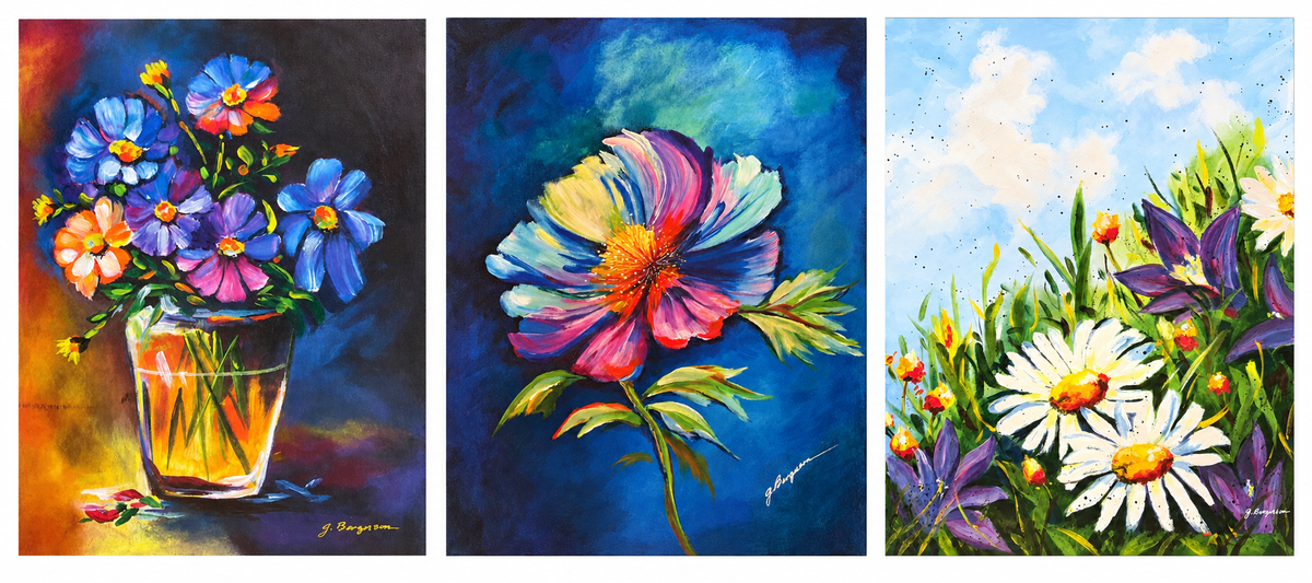 Floral Art Prints 12x16 — Seven Designs | Fabulous Firefly