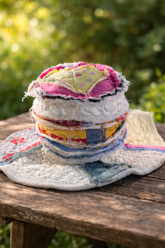 The Dorothy Jean Reversible Quilted Hat - Size Small (Copy)