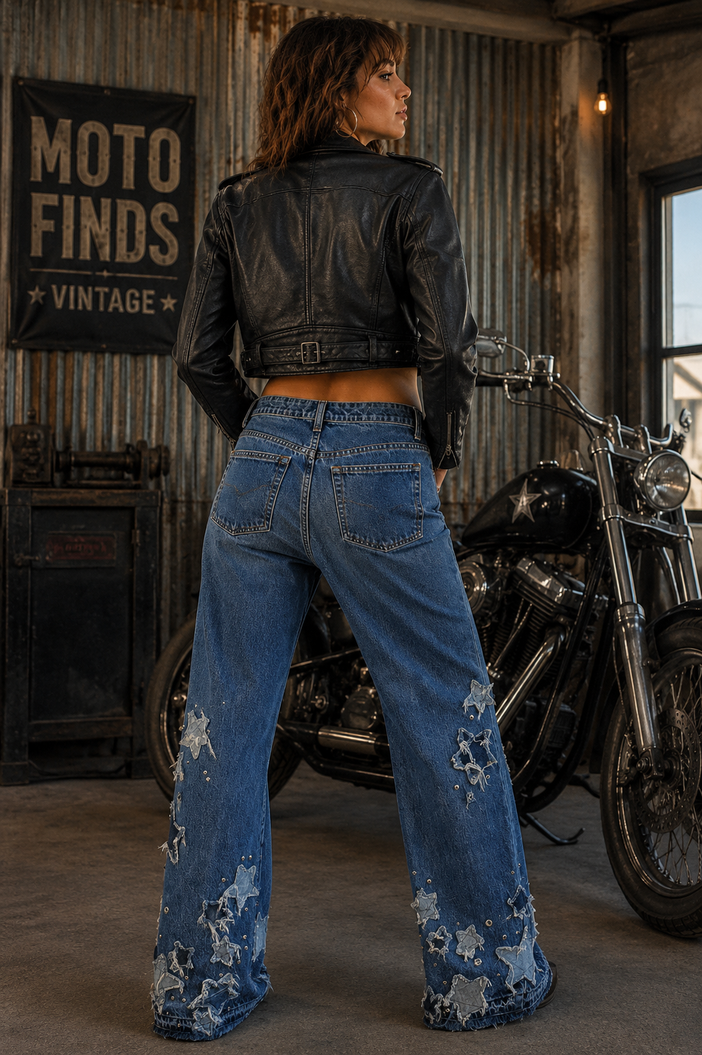 Biker Blues Bad Boys of Manufacturing Levi’s Jeans Size 14 Medium | Custom Moto Finds Denim