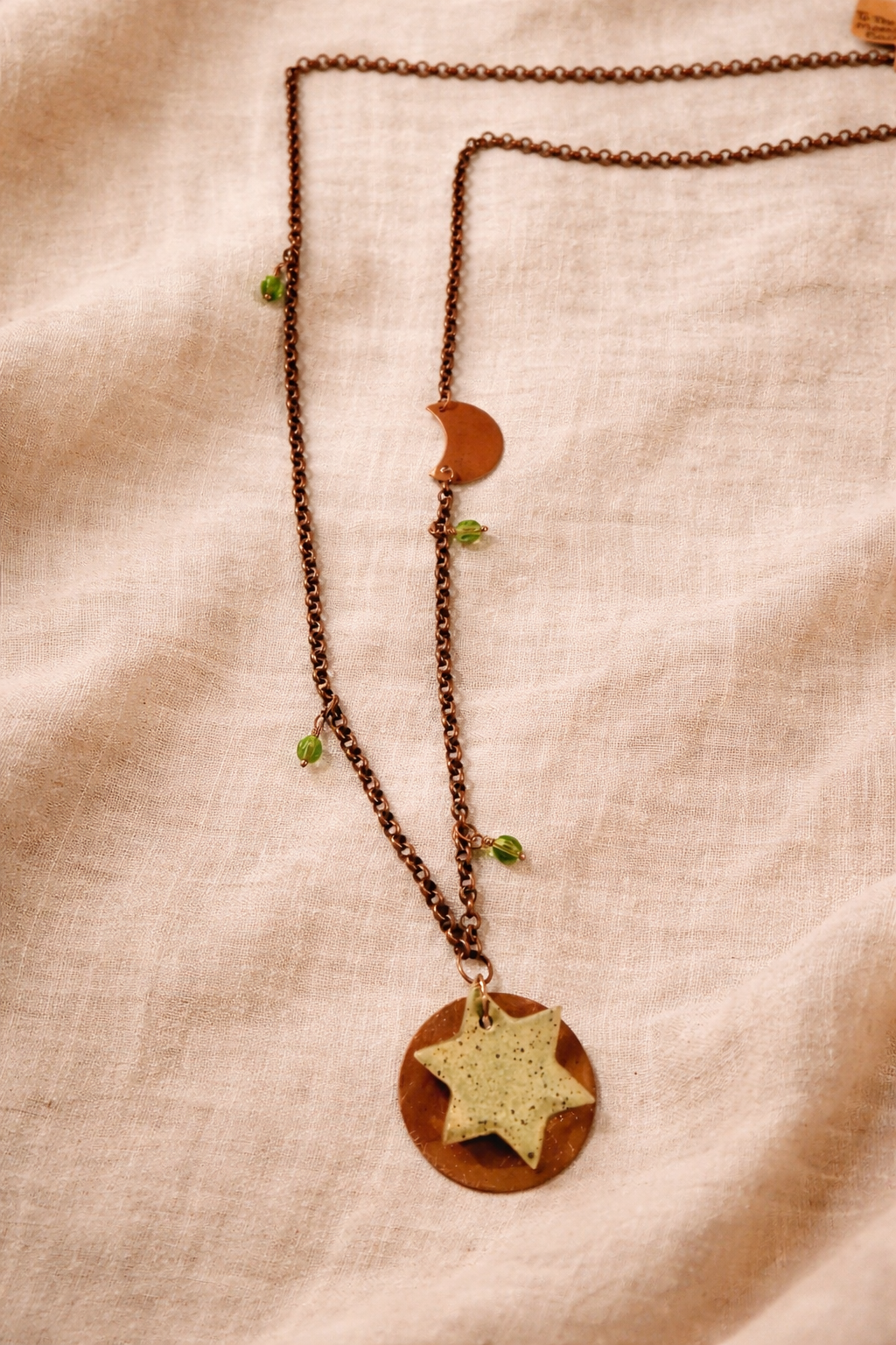 Moon & Meadow Star Necklace