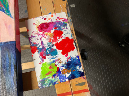 Joy In Three Vases - Painting - Local Pickup only