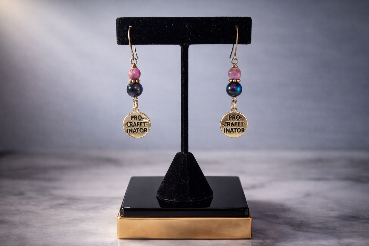 Pro-Craftinator Chrm Earrings