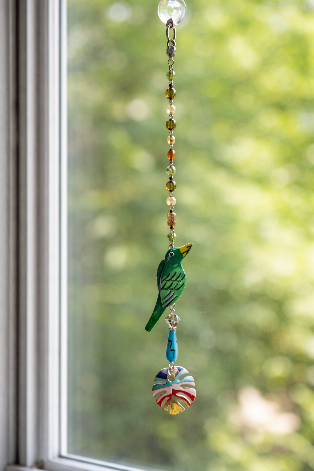 Tropical Perch — Parrot Window Hanger