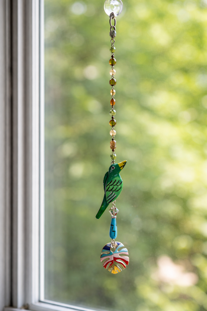 Tropical Perch — Parrot Window Hanger