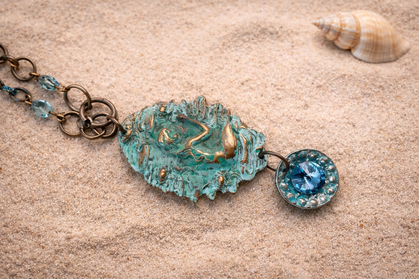 Mermaids Treasure Statement Necklace