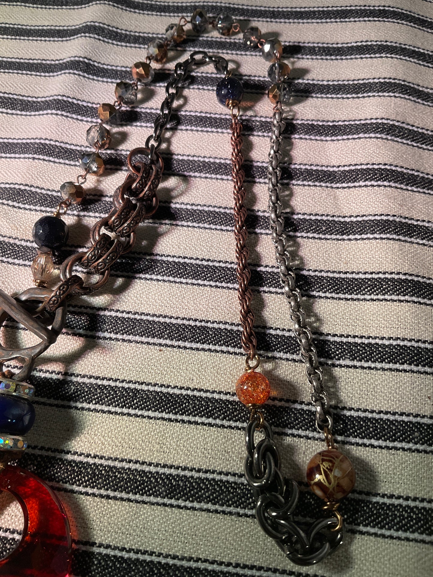 Necklace - Boho Premium Austrian Crystal 24”