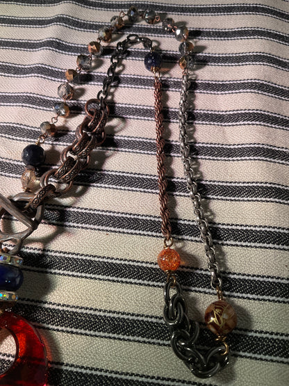 Necklace - Boho Premium Austrian Crystal 24”