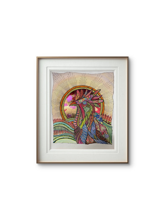 Drawing - Rise and Radiate