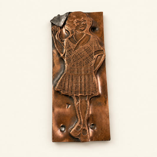 Vintage Fashion & Shoe Printing Plates | Five Designs