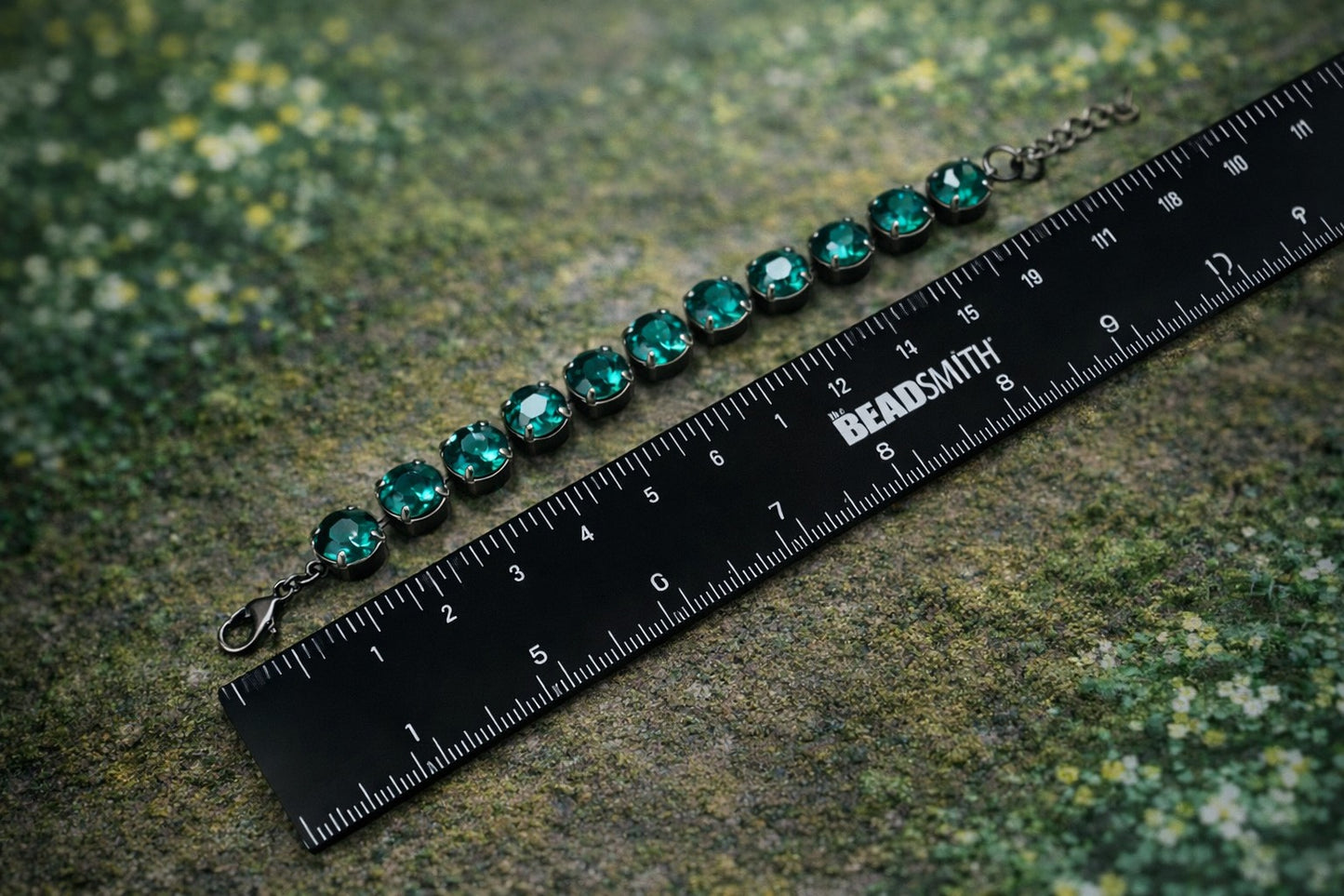 Emerald Luck Tennis Bracelet – 10mm Crystal St. Patrick’s Day Sparkle