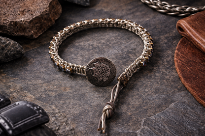 Midnight Rider Crystal Wrap Bracelet