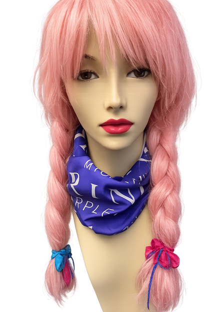 Purple Reign™ VersaWrap – Multifunctional Neck Gaiter, Balaclava, Beanie & Head Wrap