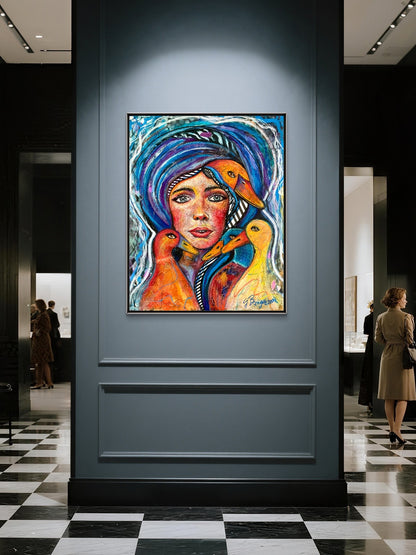 DUCKS UNLIMITED Painting