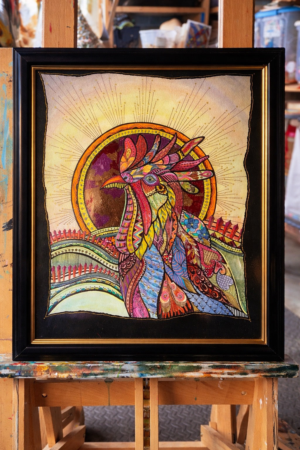 Drawing - Rise and Radiate
