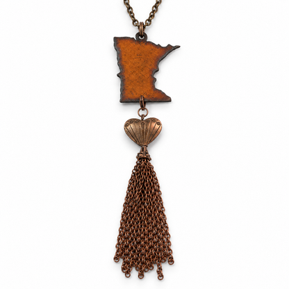 Minnesota Pendant Necklaces – Mixed Beads, Crystals & Team Charms