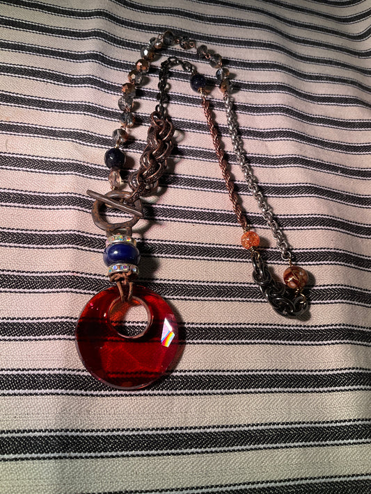 Necklace - Boho Premium Austrian Crystal 24”